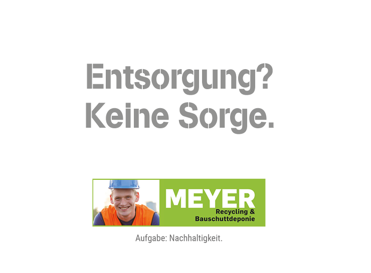 Entsorgung? Keine Sorge.